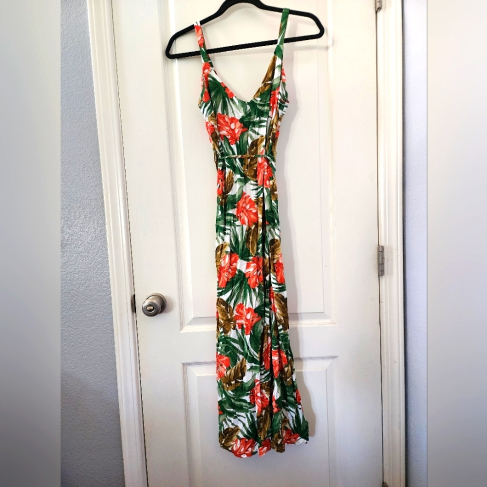 Forever 21 Tropical Maxi Dress